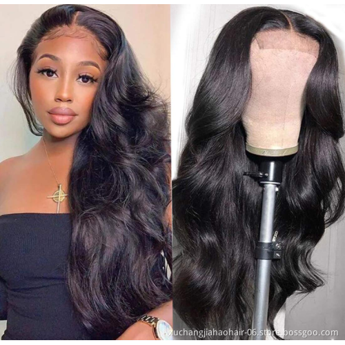 12a Grade Glueless Straight Body Wave Curly Wigs pre bleached and plucked lace wig Human Hair Lace Wig
